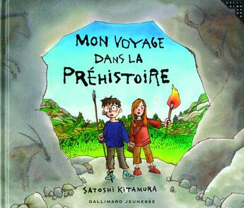 Couverture du livre « Mon voyage dans la préhistoire » de Kitamura Satosh aux éditions Gallimard-jeunesse