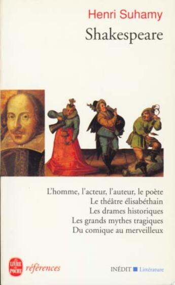 Couverture du livre « Shakespeare - inedit » de Henri Suhamy aux éditions Le Livre De Poche