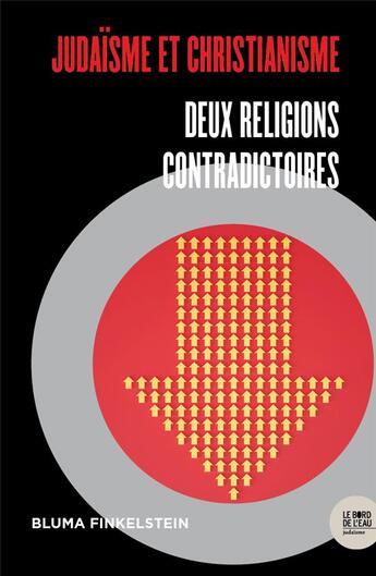 Couverture du livre « Judaïsme et christianisme : deux religions contradictoires » de Bluma Finkelstein aux éditions Bord De L'eau