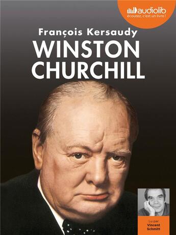 Couverture du livre « Winston churchill, le pouvoir de l'imagination - livre audio 3 cd mp3 » de Francois Kersaudy aux éditions Audiolib