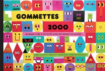 Couverture du livre « Gommettes 2000 » de Delphine Durand et Romain Gallissot aux éditions Les Fourmis Rouges