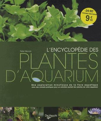 Couverture du livre « L'encyclopédie des plantes d'aquarium » de  aux éditions De Vecchi