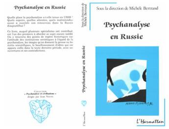 Couverture du livre « Psychanalyse en Russie » de Michele Bertrand aux éditions L'harmattan