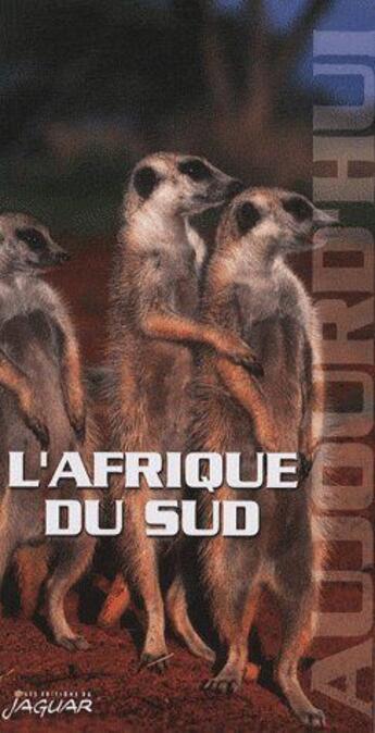 Couverture du livre « L'Afrique du sud » de Martin Harvey aux éditions Jaguar