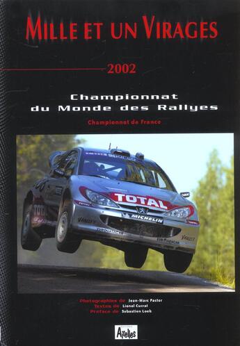 Couverture du livre « Mille et un virages 2002 » de Pastor Jm aux éditions Chronosports