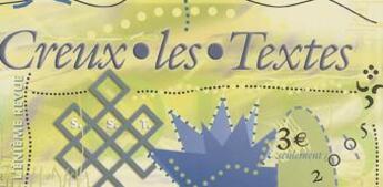 Couverture du livre « Creux-les-textes » de  aux éditions Eoliennes