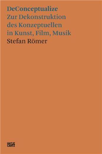 Couverture du livre « Stefan Römer : deconceptualize » de  aux éditions Hatje Cantz