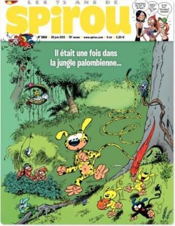 Couverture du livre « Le journal de Spirou t.3924 » de  aux éditions Dupuis