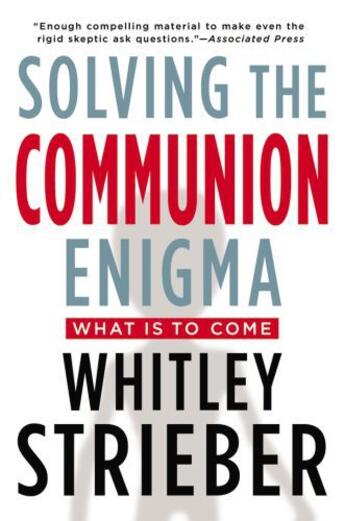 Couverture du livre « Solving the Communion Enigma » de Whitley Strieber aux éditions Penguin Group Us