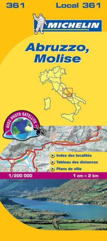 Couverture du livre « Abruzzo, molise » de Collectif Michelin aux éditions Michelin