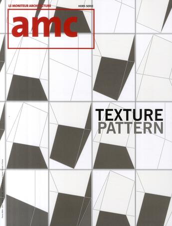 Couverture du livre « REVUE AMC ; texture » de Revue Amc aux éditions Le Moniteur