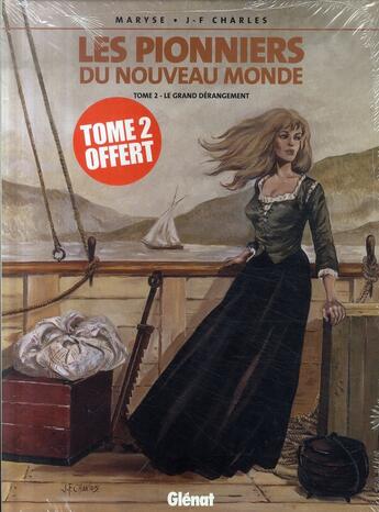 Couverture du livre « Les pionniers du Nouveau Monde Tome 1 : le pilori » de Maryse Charles et Jean-Francois Charles aux éditions Glenat