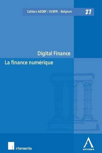 Couverture du livre « Digital finance / la finance numérique » de  aux éditions Anthemis