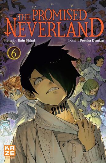 Couverture du livre « The promised Neverland Tome 6 » de Posuka Demizu et Kaiu Shirai aux éditions Crunchyroll