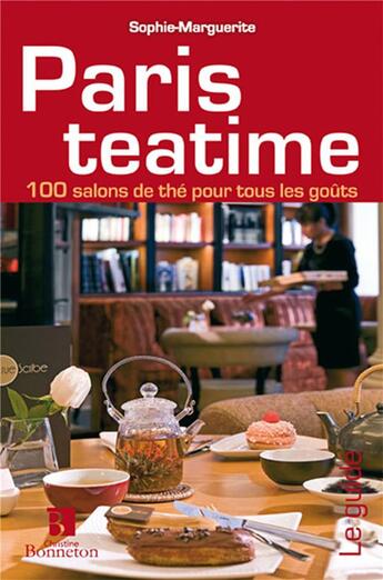 Couverture du livre « Paris teatime » de Sophie Marguerite aux éditions Bonneton