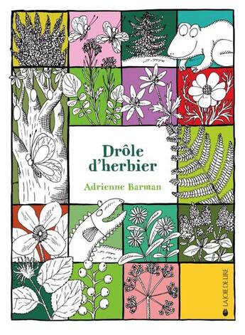 Couverture du livre « Drôle d'herbier » de Adrienne Barman aux éditions La Joie De Lire