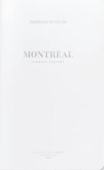 Couverture du livre « Montréal » de Ludovic Parisot aux éditions Be Poles