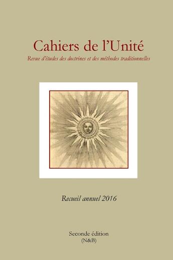 Couverture du livre « Cahiers de l'unite » de  aux éditions Lulu