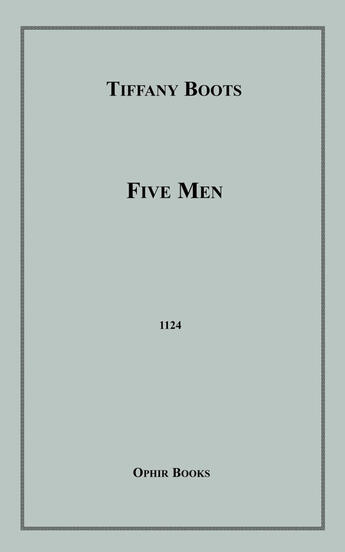 Couverture du livre « Five Men » de Tiffany Boots aux éditions Epagine