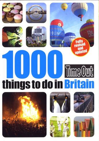Couverture du livre « **1000 things to do in britain fully uptated » de  aux éditions Time Out