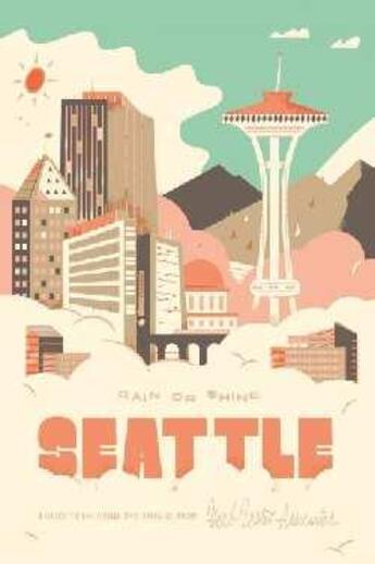 Couverture du livre « Seattle rain or shine (folded map) » de  aux éditions Herb Lester