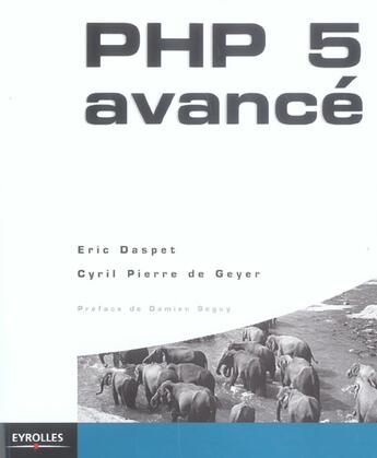 Couverture du livre « Php 5 Avance » de Daspet E aux éditions Eyrolles