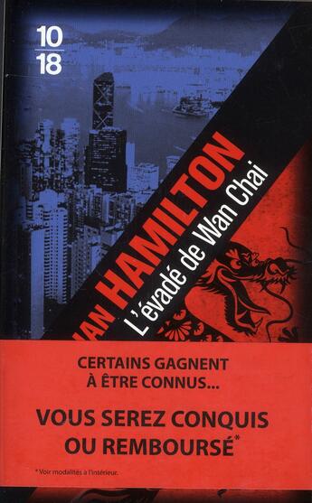 Couverture du livre « L'évadé de Wan Chai » de Ian Hamilton aux éditions 10/18