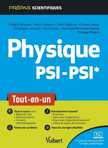 Couverture du livre « Physique ; PSI-PSI* » de  aux éditions Vuibert