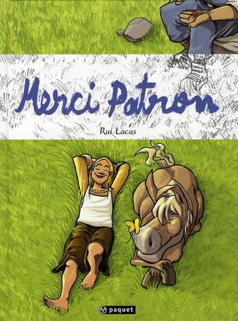 Couverture du livre « Merci patron » de Rui Lacas aux éditions Paquet