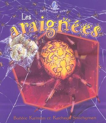 Couverture du livre « Les araignées » de Bobbie Kalman et Kathryn Smithyman aux éditions Bayard Canada