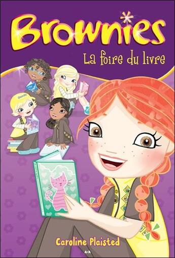 Couverture du livre « Brownies t.8 ; la foire du livre » de Caroline Plaisted aux éditions Ada