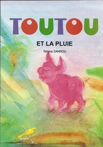 Couverture du livre « Toutou et la pluie » de Tatiana Zannou aux éditions Ruisseaux D'afrique Editions