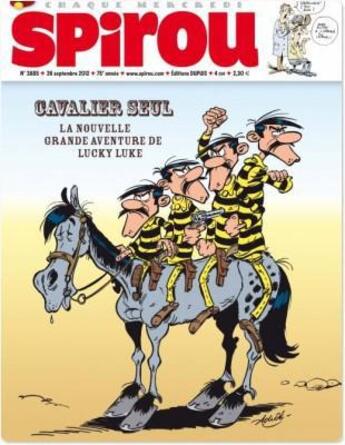 Couverture du livre « Le journal de Spirou t.3885 » de  aux éditions Magazines Streaming