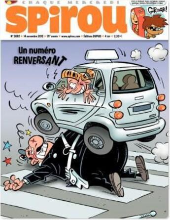 Couverture du livre « Le journal de Spirou t.3892 » de  aux éditions Magazines Streaming