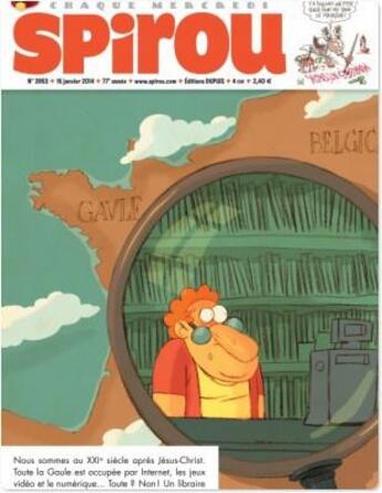 Couverture du livre « Le journal de Spirou t.3953 » de  aux éditions Dupuis