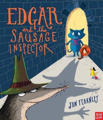 Couverture du livre « Edgar And The Sausage Inspector » de Jan Fearnley aux éditions Nosy