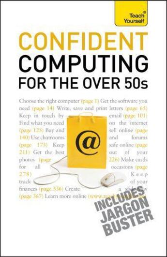 Couverture du livre « Confident Computing for the Over 50s: Teach Yourself » de Reeves Bob aux éditions Hodder Education Digital