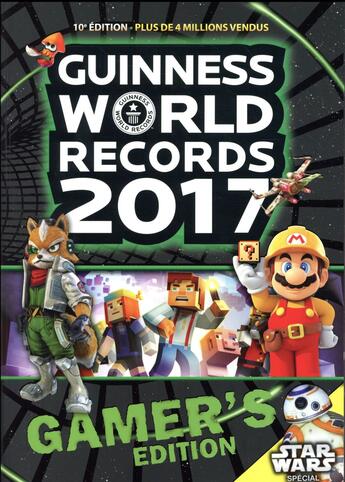 Couverture du livre « Guinness World Records gamers 2017 » de  aux éditions Hachette Pratique