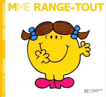 Couverture du livre « Madame Range-tout » de Roger Hargreaves aux éditions Hachette Jeunesse