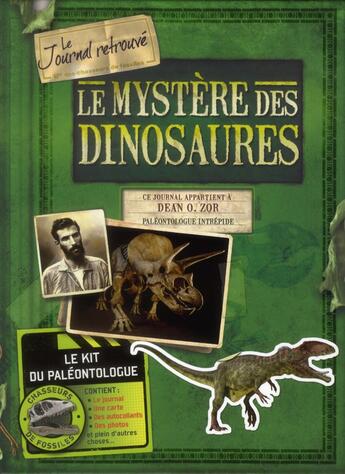 Couverture du livre « Le mystère des dinosaures » de  aux éditions Gallimard-jeunesse