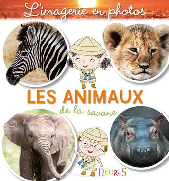 Couverture du livre « Les petits des animaux de la savane » de  aux éditions Fleurus