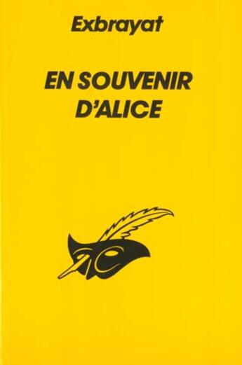 Couverture du livre « En Souvenir D'Alice » de Exbrayat-C aux éditions Editions Du Masque