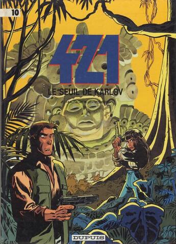 Couverture du livre « 421 Tome 10 : le seuil de Karpov » de Eric Maltaite et Stephen Desberg aux éditions Dupuis
