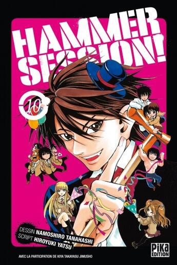 Couverture du livre « Hammer session Tome 10 » de Namoshiro Takahashi aux éditions Pika