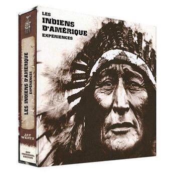 Couverture du livre « Les indiens d'Amérique ; coffret » de Jay Wertz aux éditions Guy Trédaniel