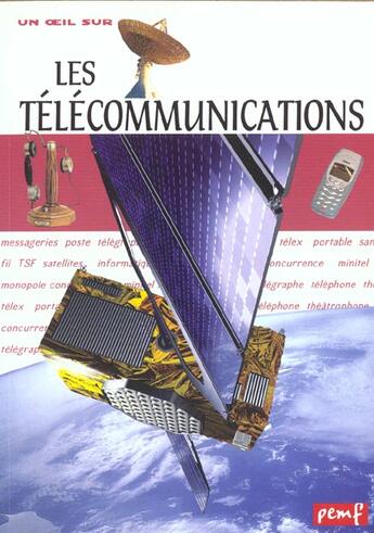 Couverture du livre « Les télécommunications » de Michel Pellaton aux éditions Pemf