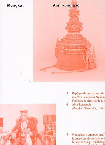Couverture du livre « Arin Rungjan - Mongkut » de Erin Gleeson aux éditions Capc Bordeaux