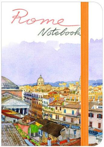 Couverture du livre « Notebook Rome » de Fabrice Moireau aux éditions Pacifique