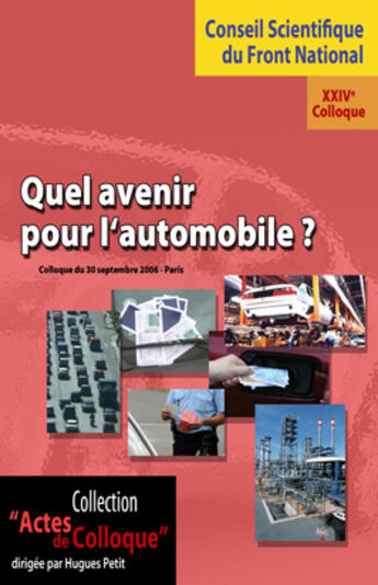 Couverture du livre « Quel avenir pour l'automobile » de  aux éditions Heligoland