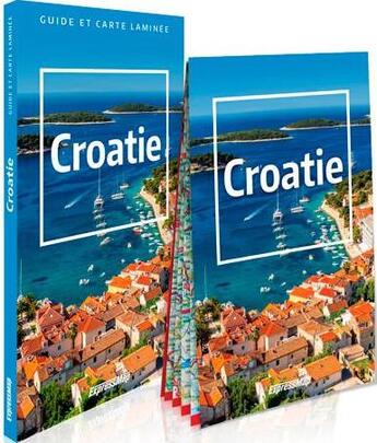 Couverture du livre « Croatie (édition 2021) » de  aux éditions Expressmap